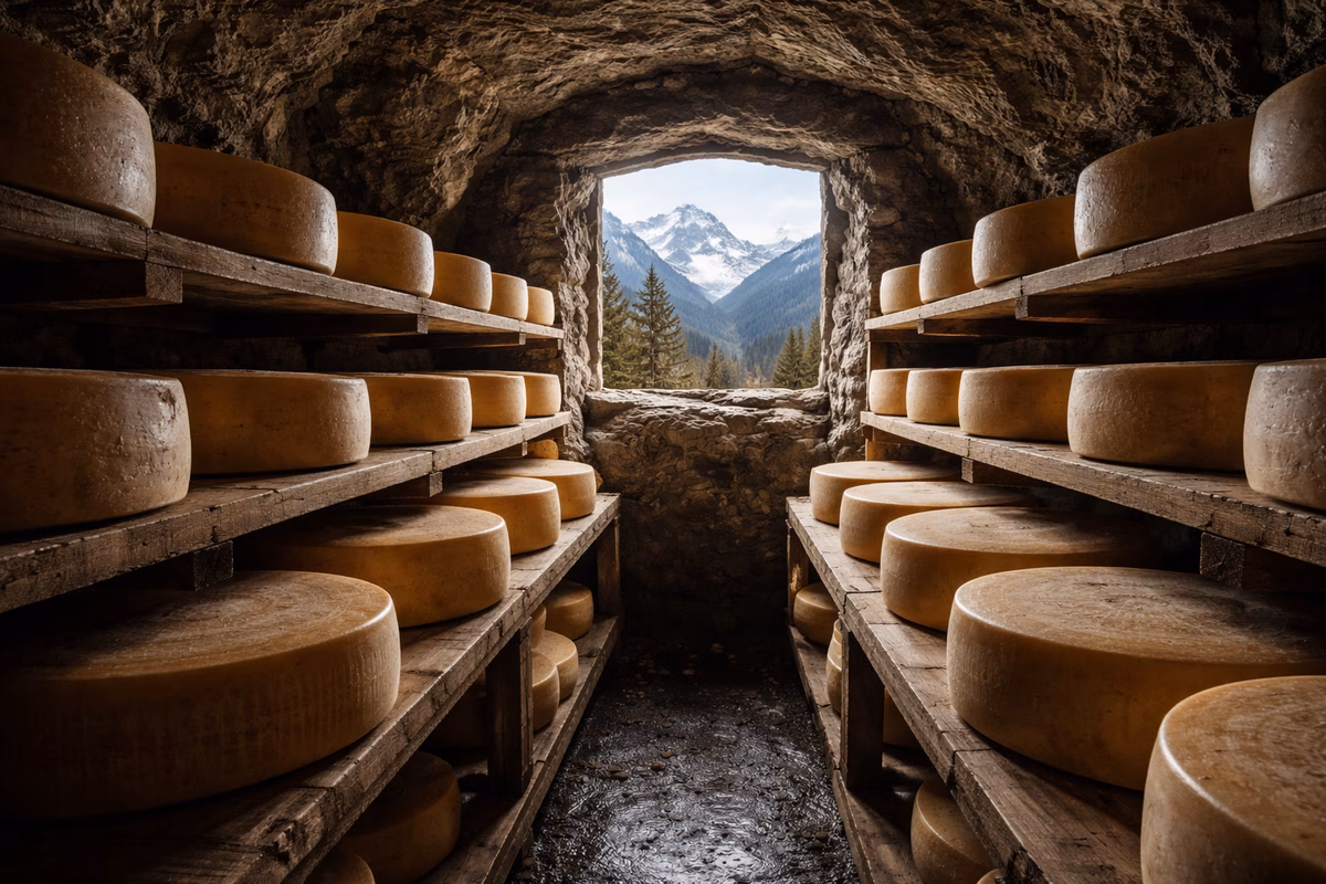 The Alpine Cheese Trail (A Story About Mountains, Milk, and the Cheeses That Only Exist Up High)