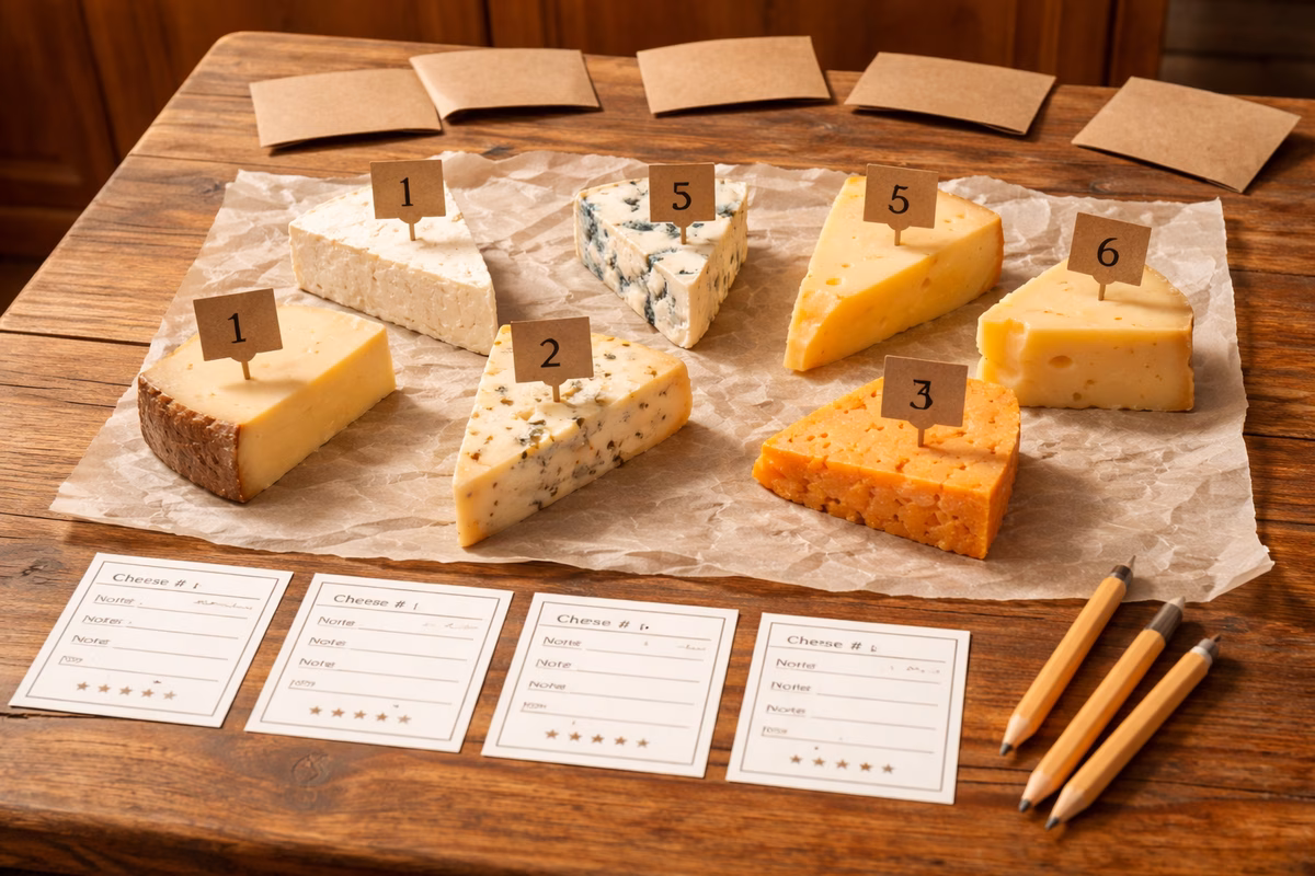 Blind Cheese Tasting