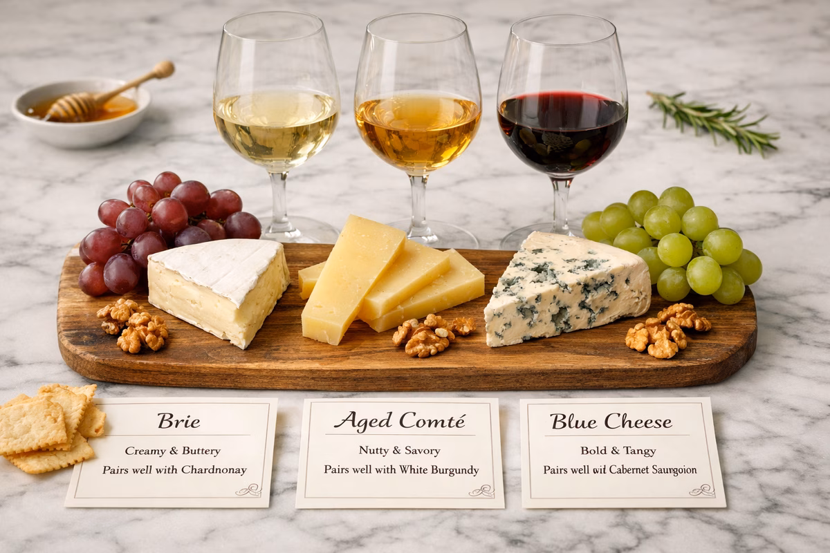 Cheese and Wine Pairing Guide