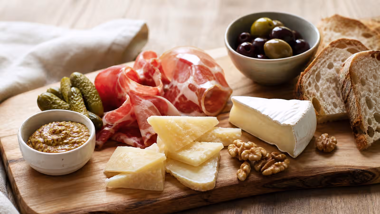 Cheese with Cured Meats: Salt, Fat, Rind, Acid, and Board Balance