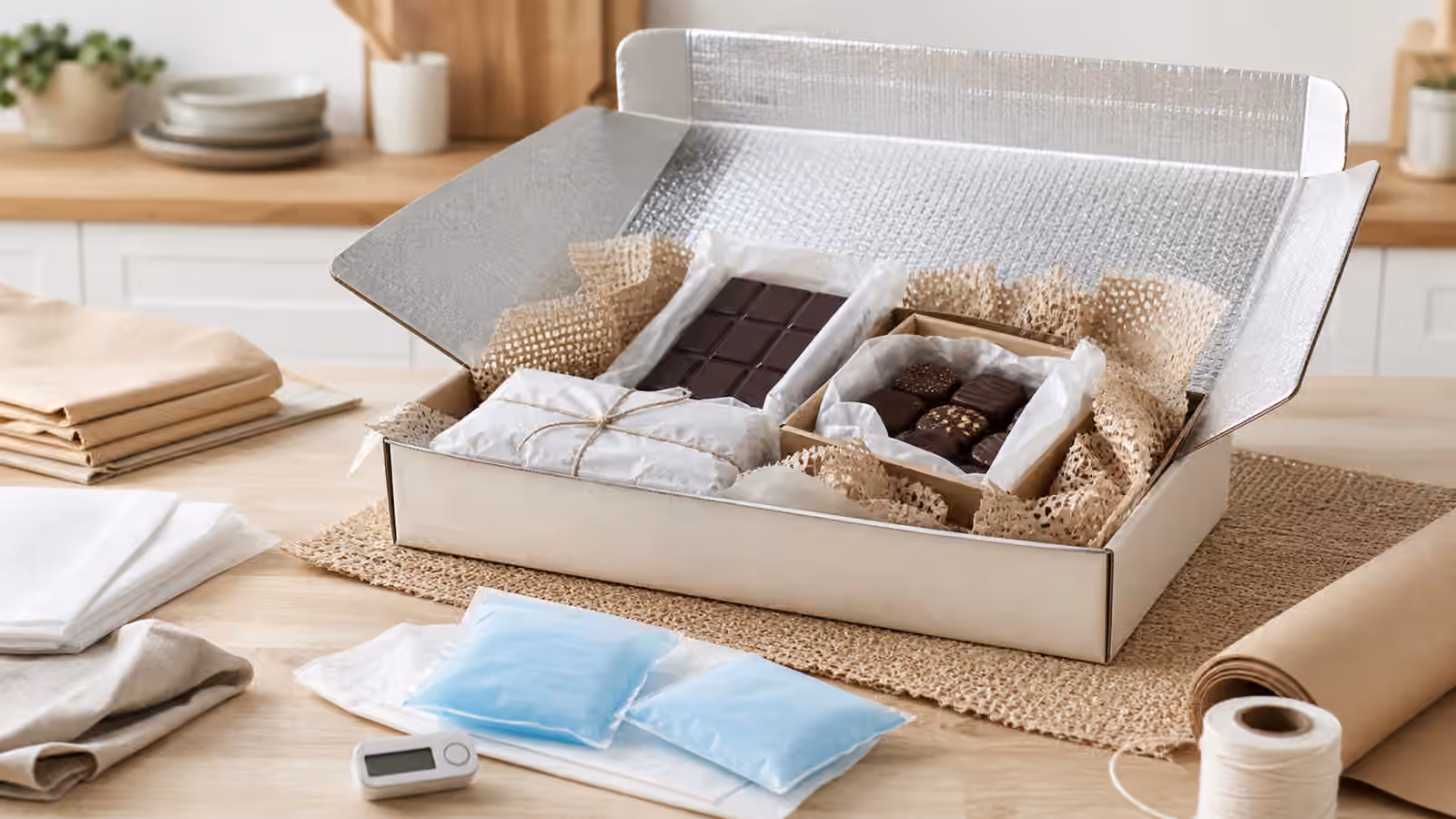 Packing and Shipping Chocolate Gifts