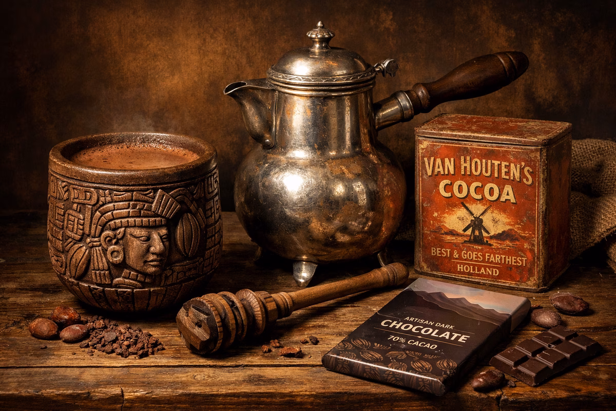 The Chocolate That Crossed an Ocean (A Story About 4,000 Years of Flavor)