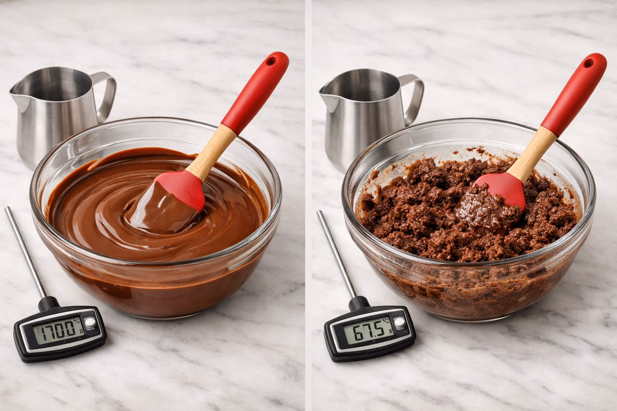 Melting Chocolate Without Seizing (and How to Rescue It)