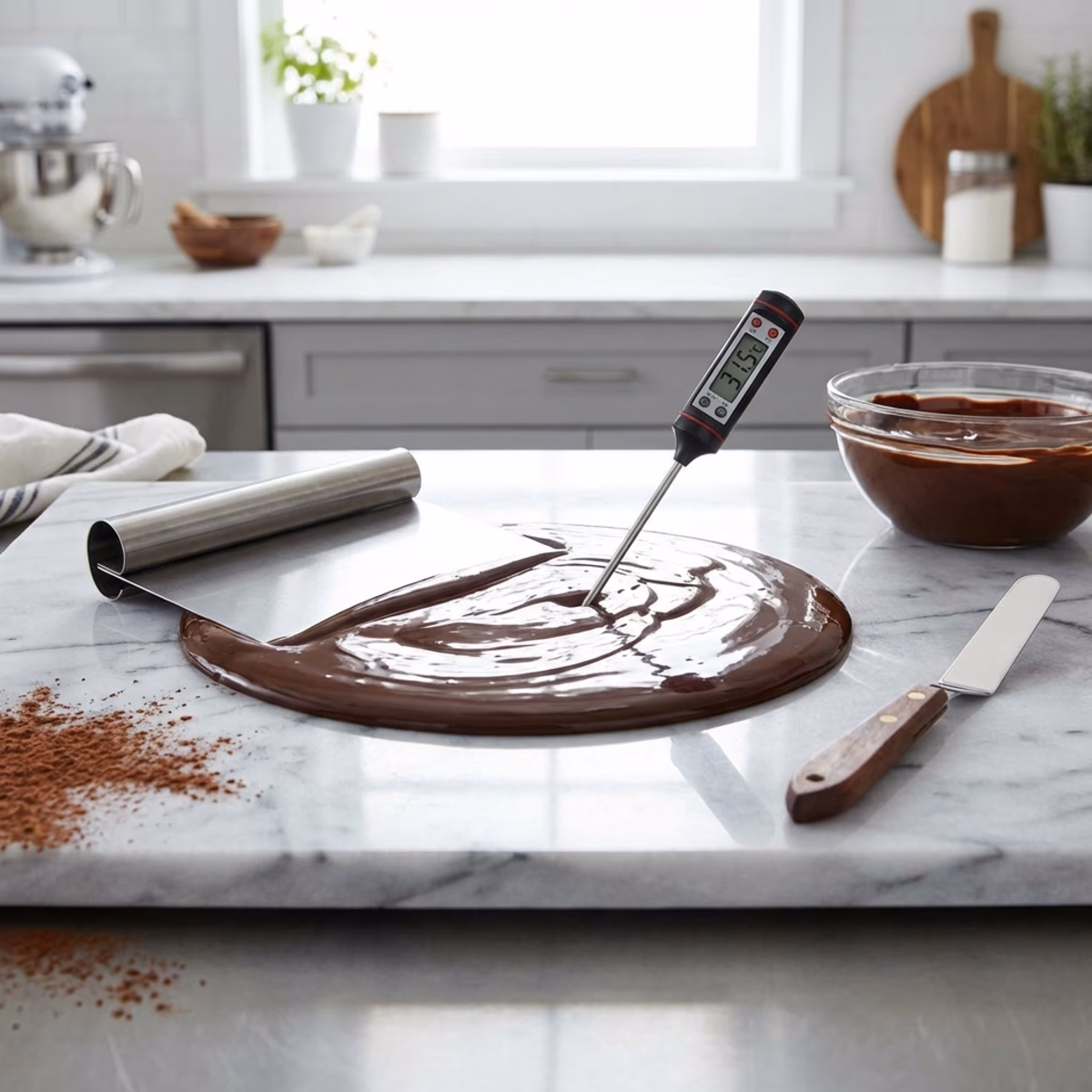 Tempering Chocolate at Home: Shiny Finish, Clean Snap, No Bloom