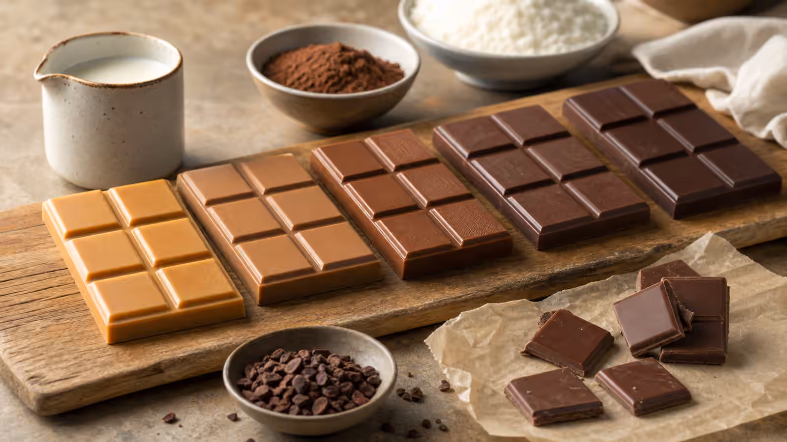 Milk Chocolate: Cocoa, Dairy, Sugar, and Balance