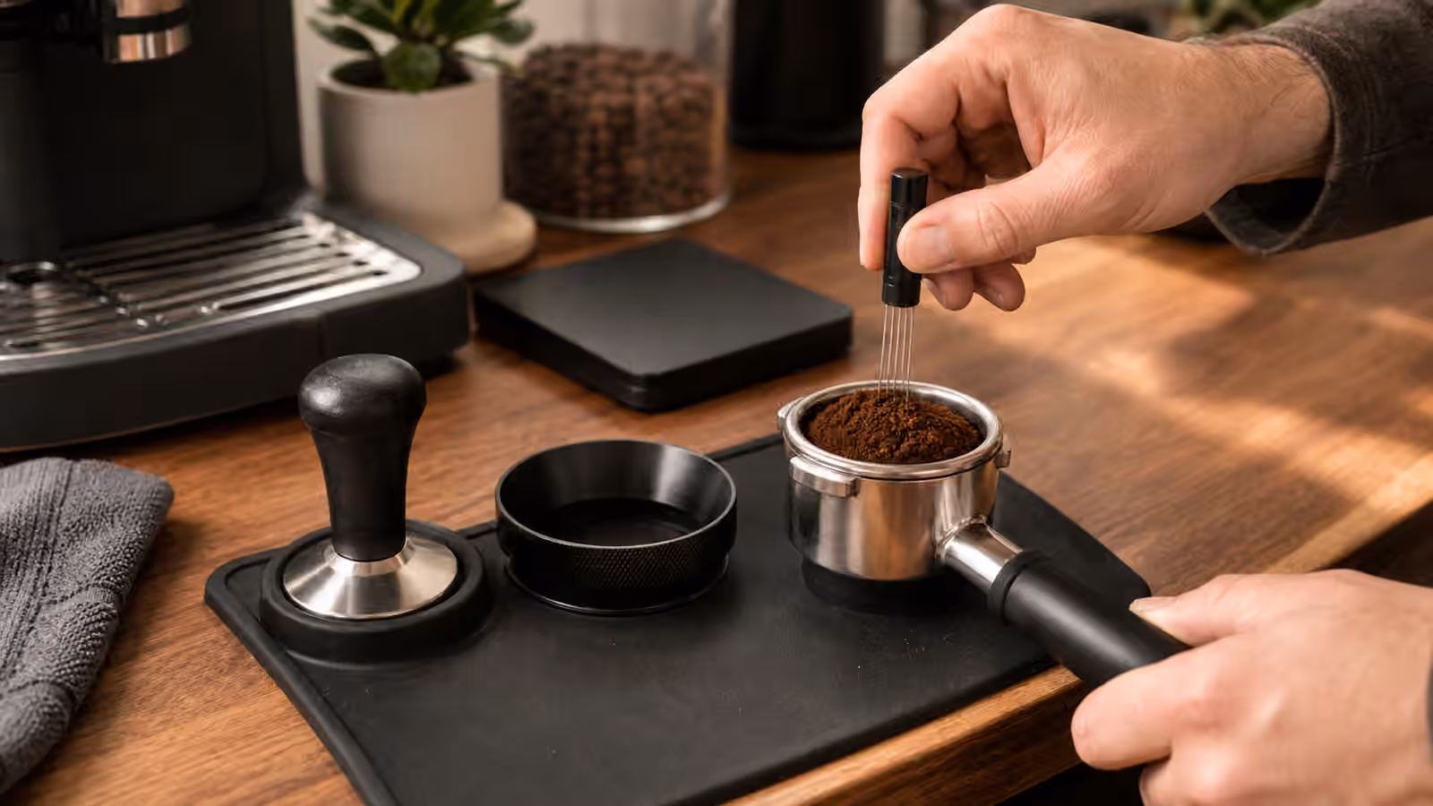 Espresso Puck Prep: Distribution, Tamping, and Better Flow