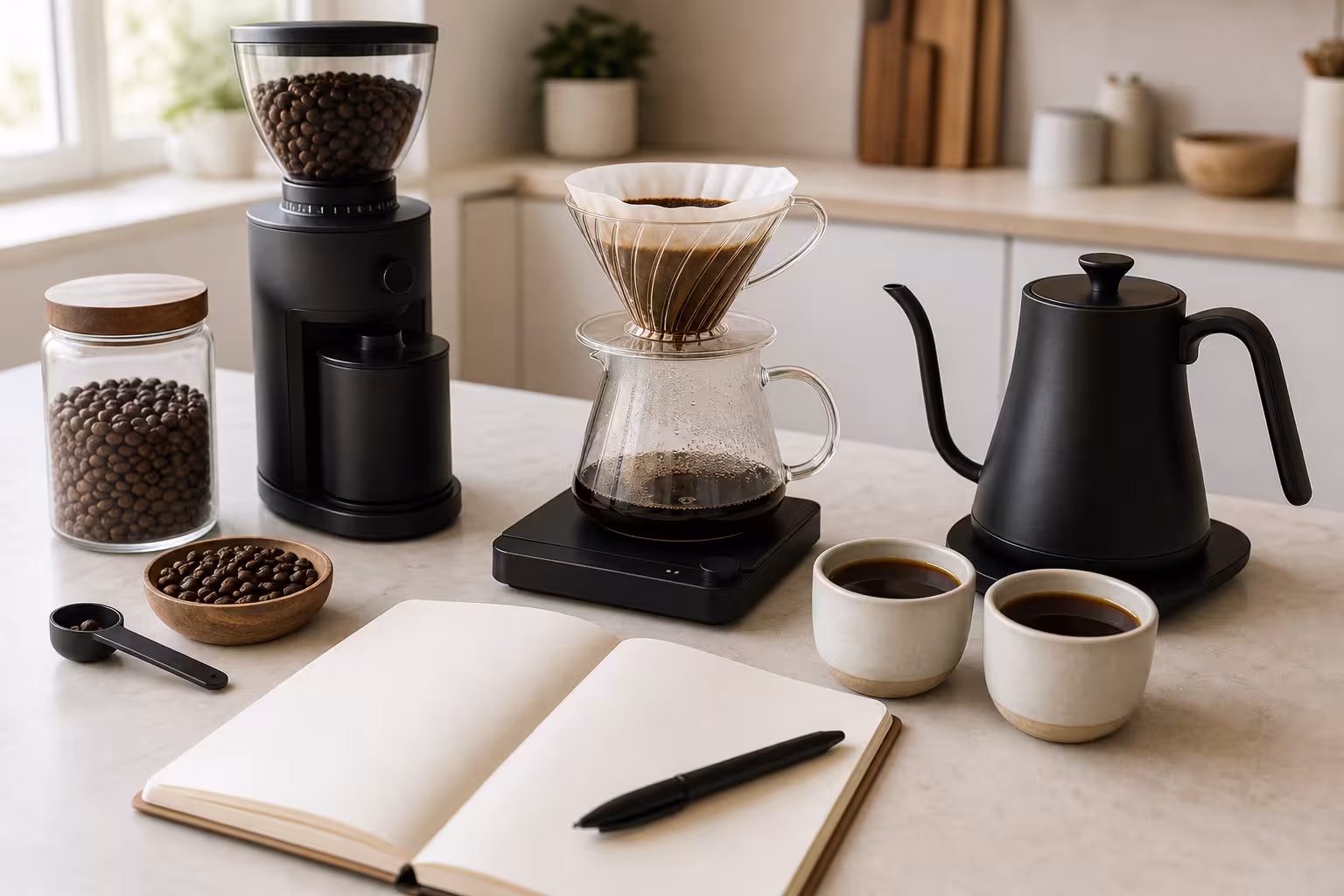 Coffee Dial-In Log: Improve One Cup at a Time
