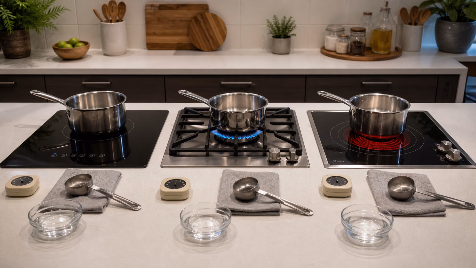 Induction vs Gas and Electric: Choosing a Cooktop by Workflow, Safety, and Power