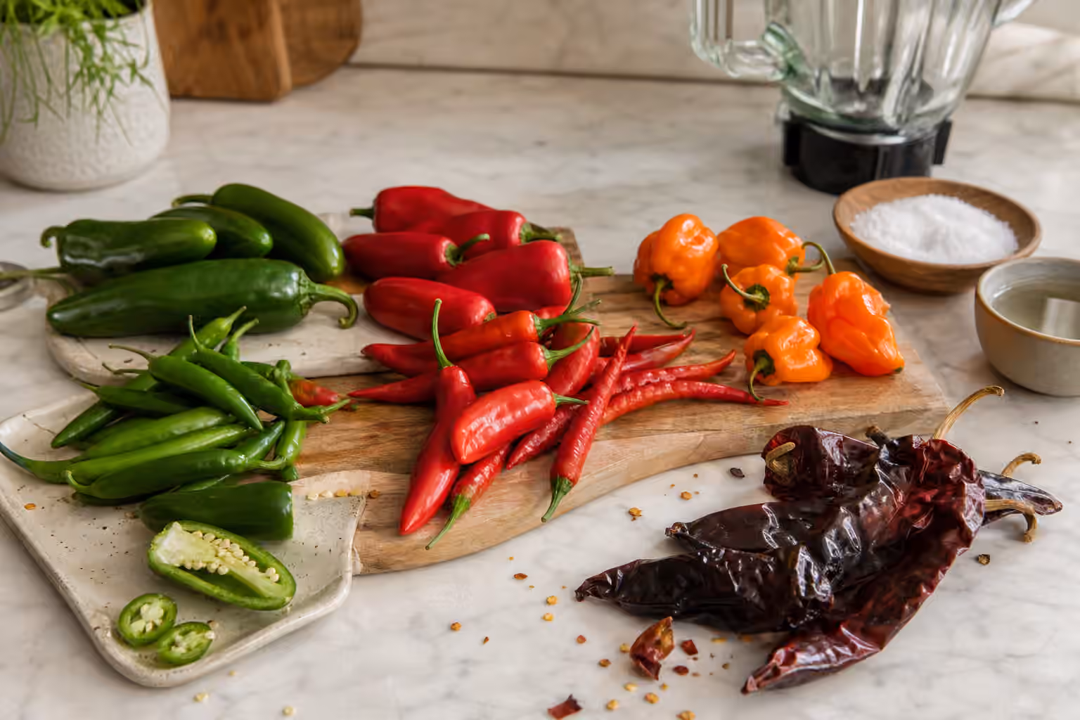 Choosing Peppers for Hot Sauce