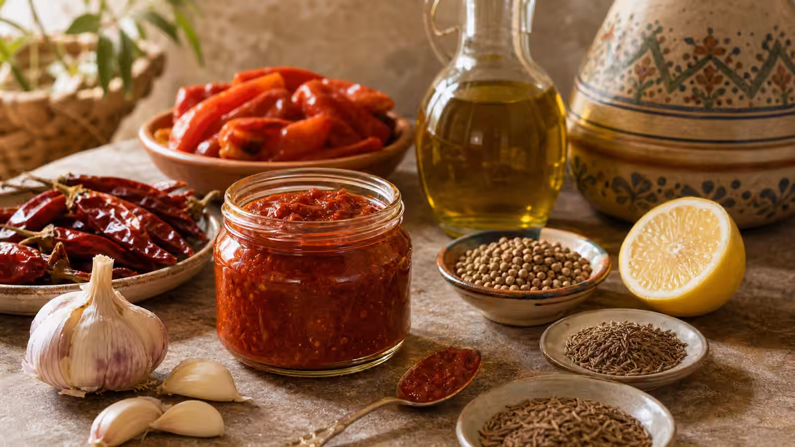 Harissa-Style Hot Sauce