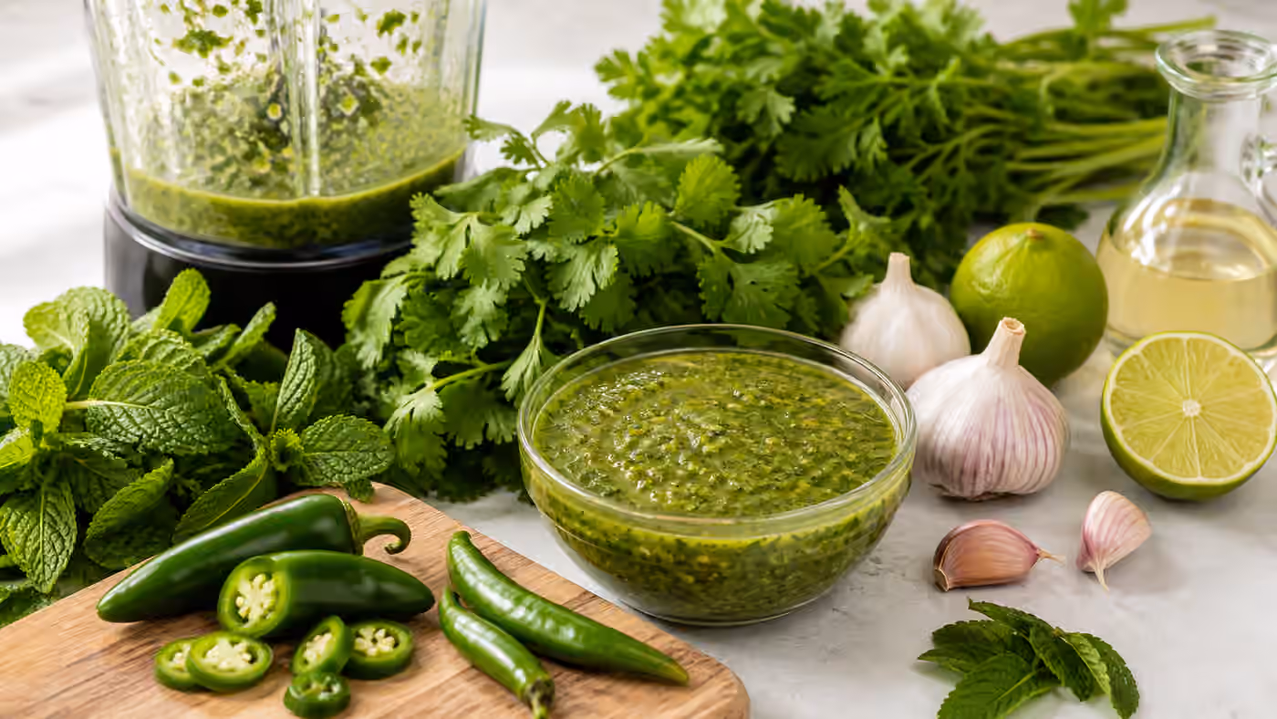 Herb-Forward Hot Sauce