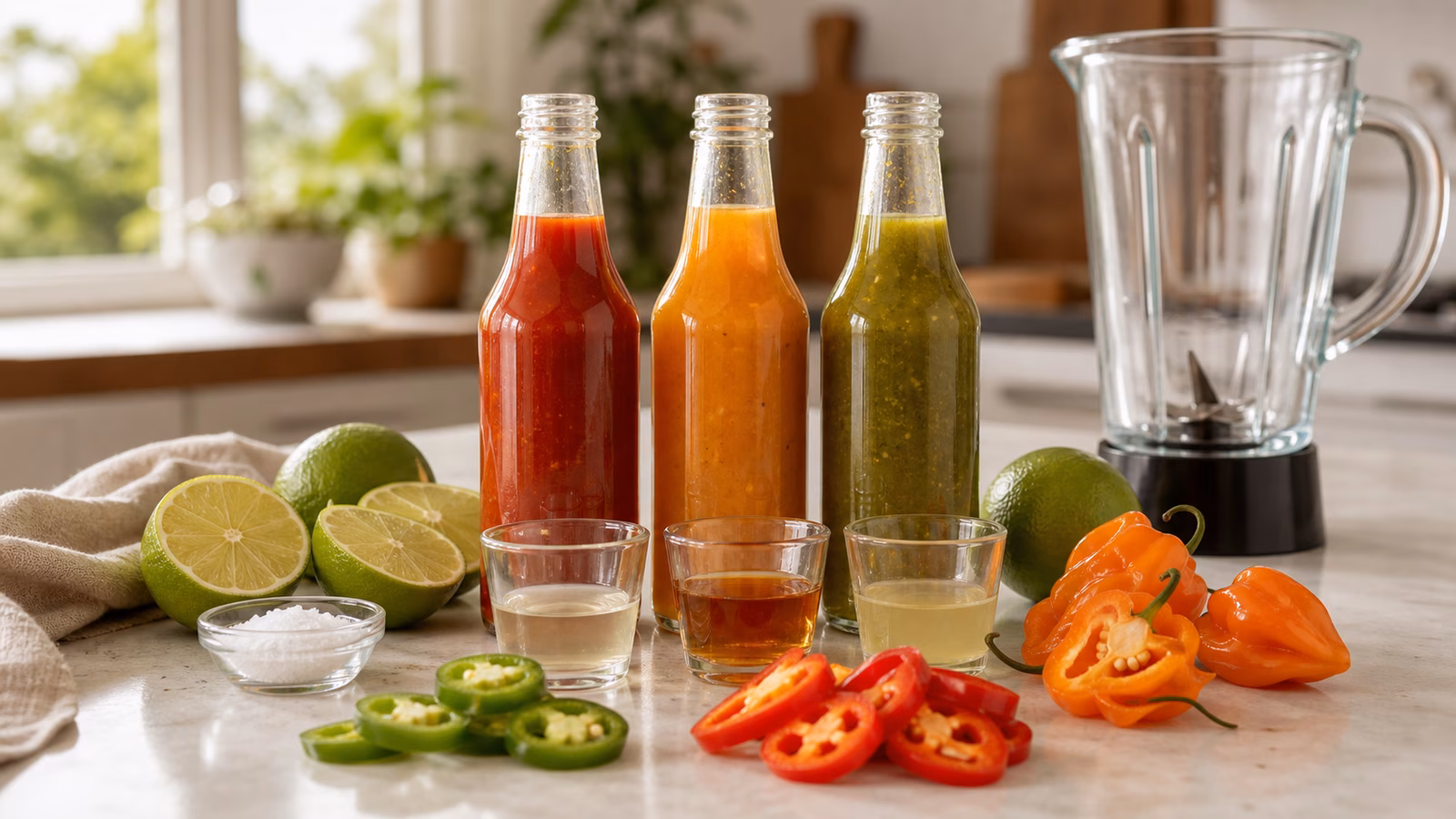 Vinegar and Acid Balance in Hot Sauce