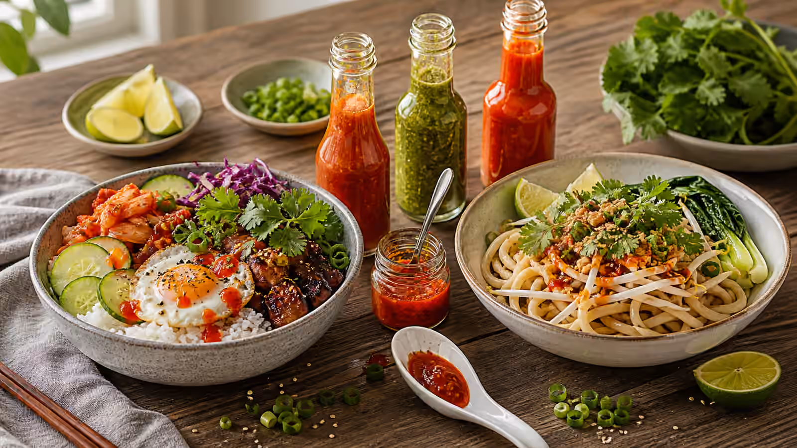 Hot Sauce for Rice Bowls and Noodles