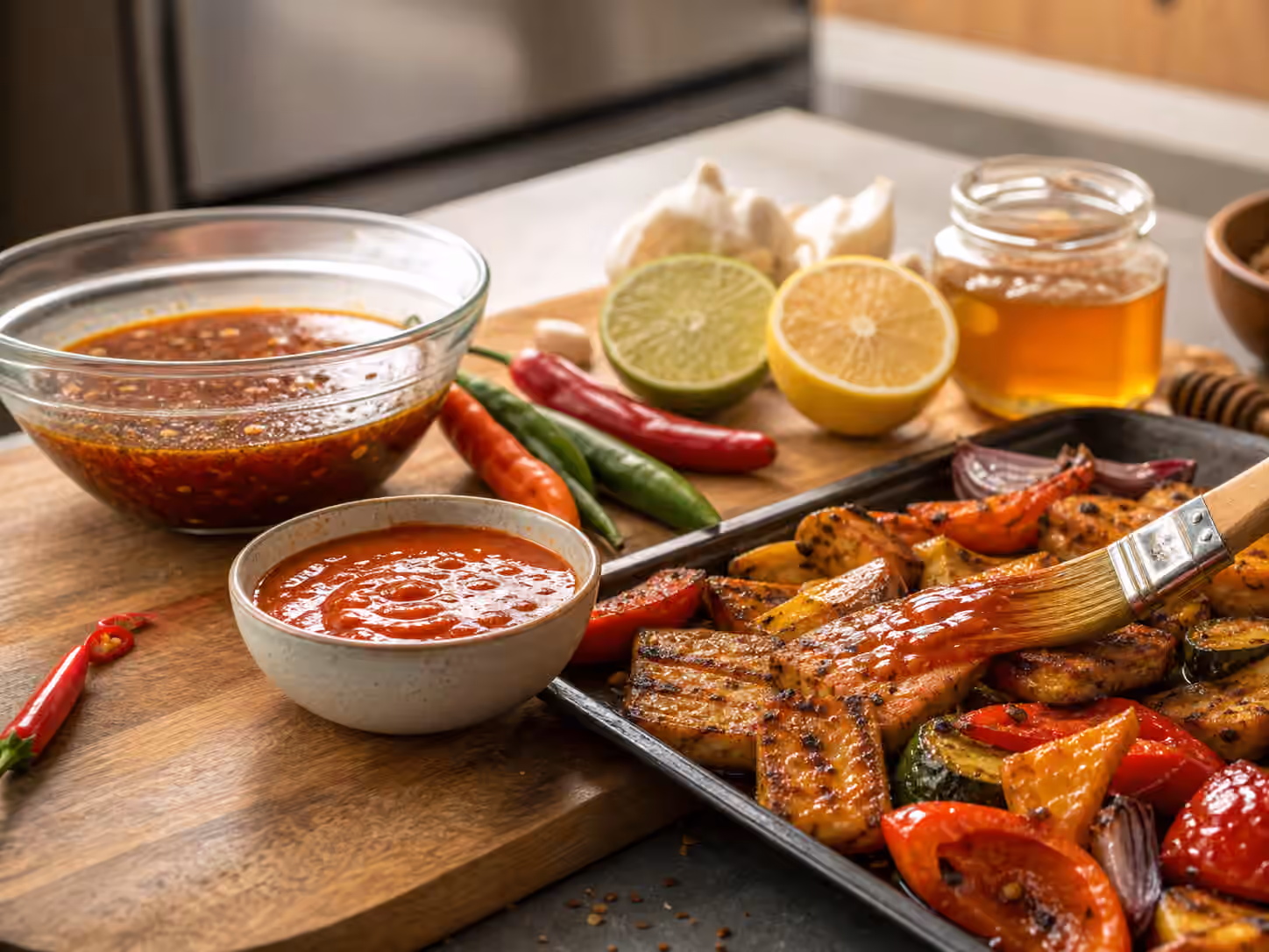 Hot Sauce Marinades and Glazes
