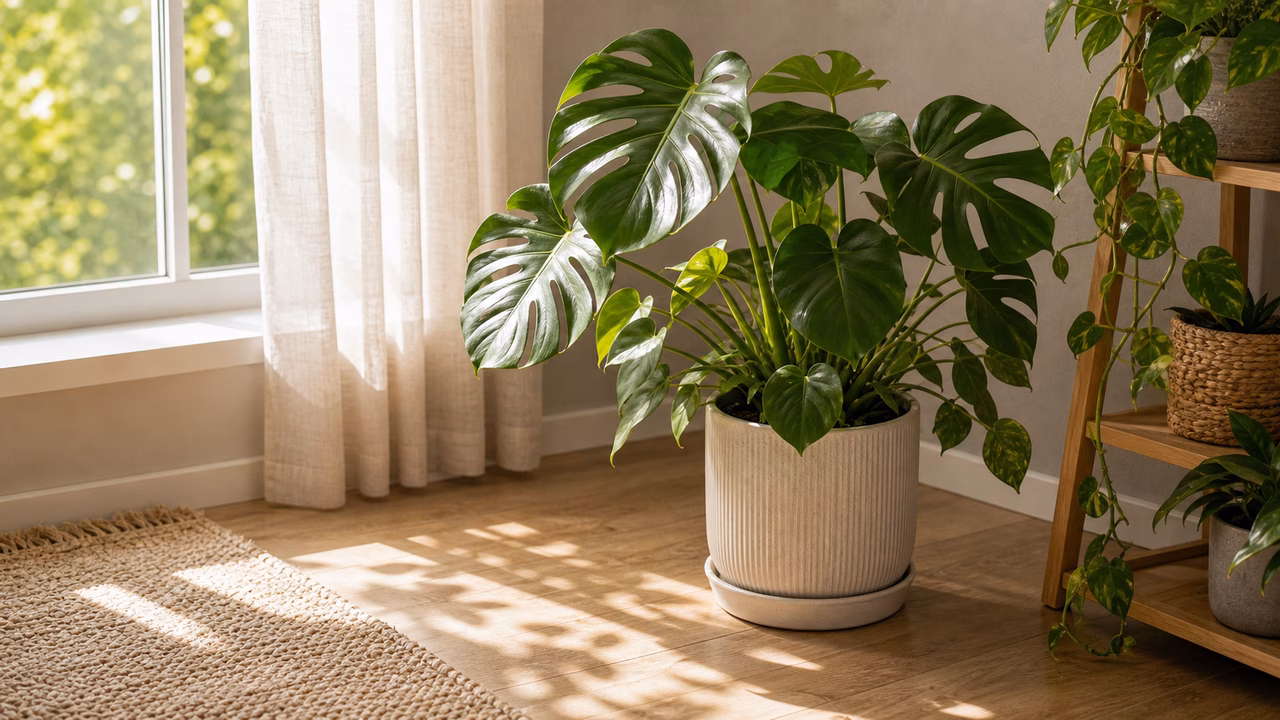 A practical indoor plant care setup for bright indirect light explained.