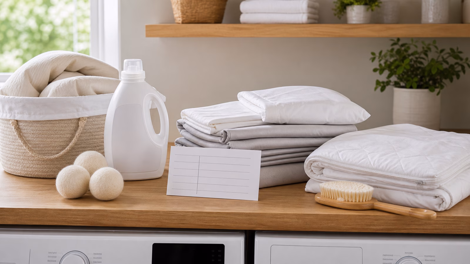 Bedding Wash and Rotation: Sheets, Pillowcases, Protectors, and Throws