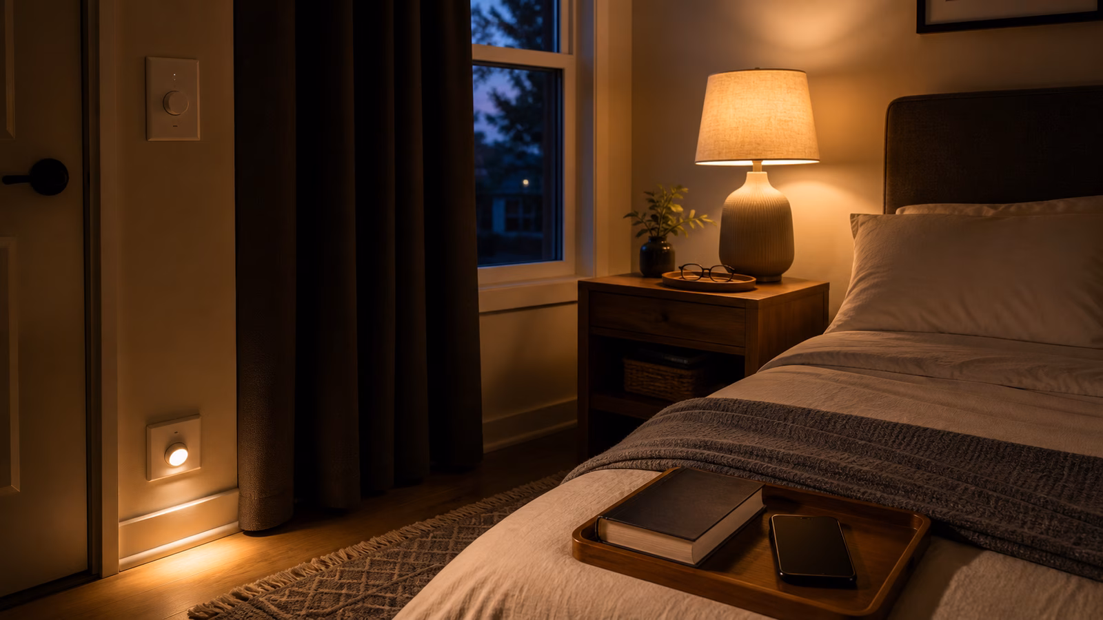 Lighting and Evening Reset: Lamps, Dimmers, Clutter, and Bedside Cues