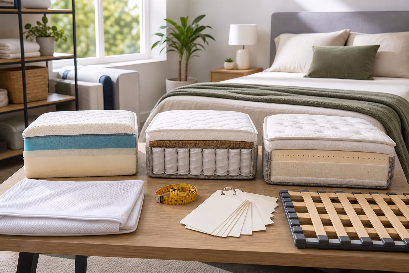 Mattress Types: Foam, Hybrid, Innerspring, Latex, and Airbeds