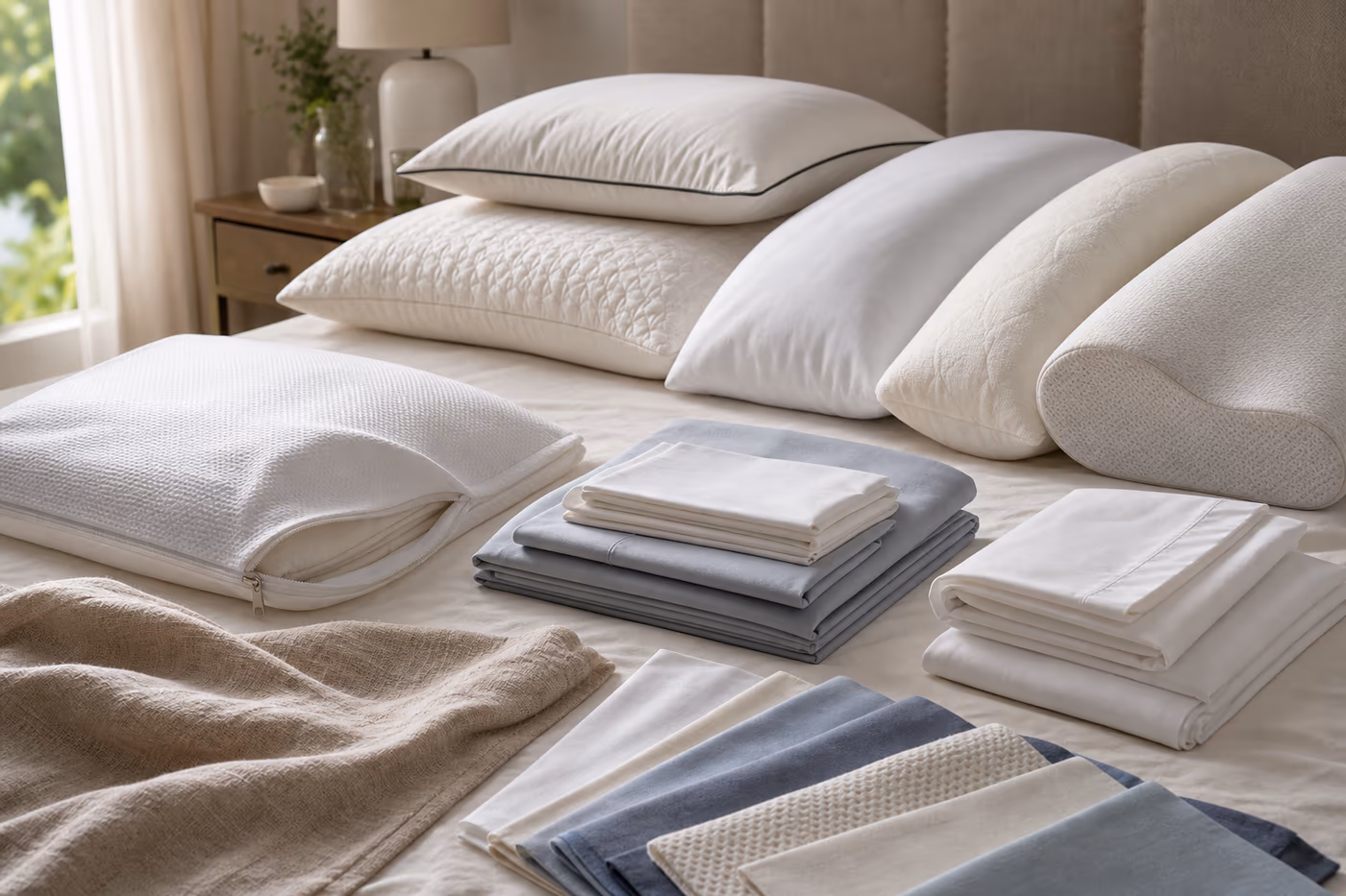 Pillow Fit Guide: Loft, Fill, Shape, and Washability