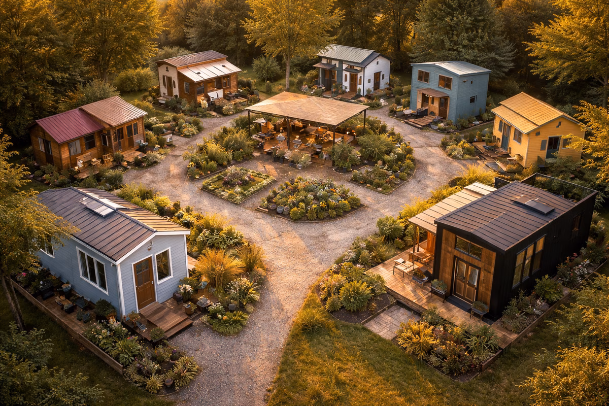 The Neighbors Who Built a Village (A Story About Community Tiny Living)