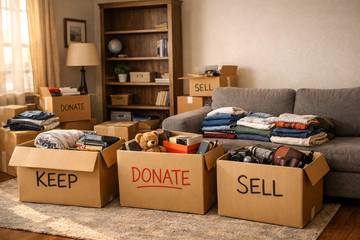 The Downsizing Diaries (A Story About Letting Go of Stuff)