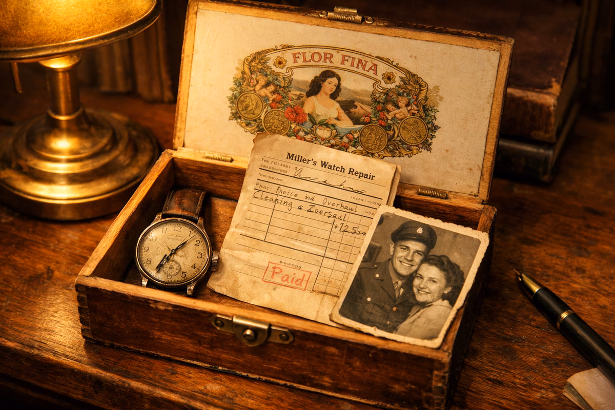 The Watch My Grandfather Left Behind (A Story About Inheriting a Timepiece)