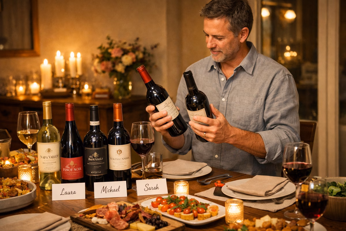 The Dinner Party Bottle (A Story-Driven Guide to Choosing Wine for a Table)