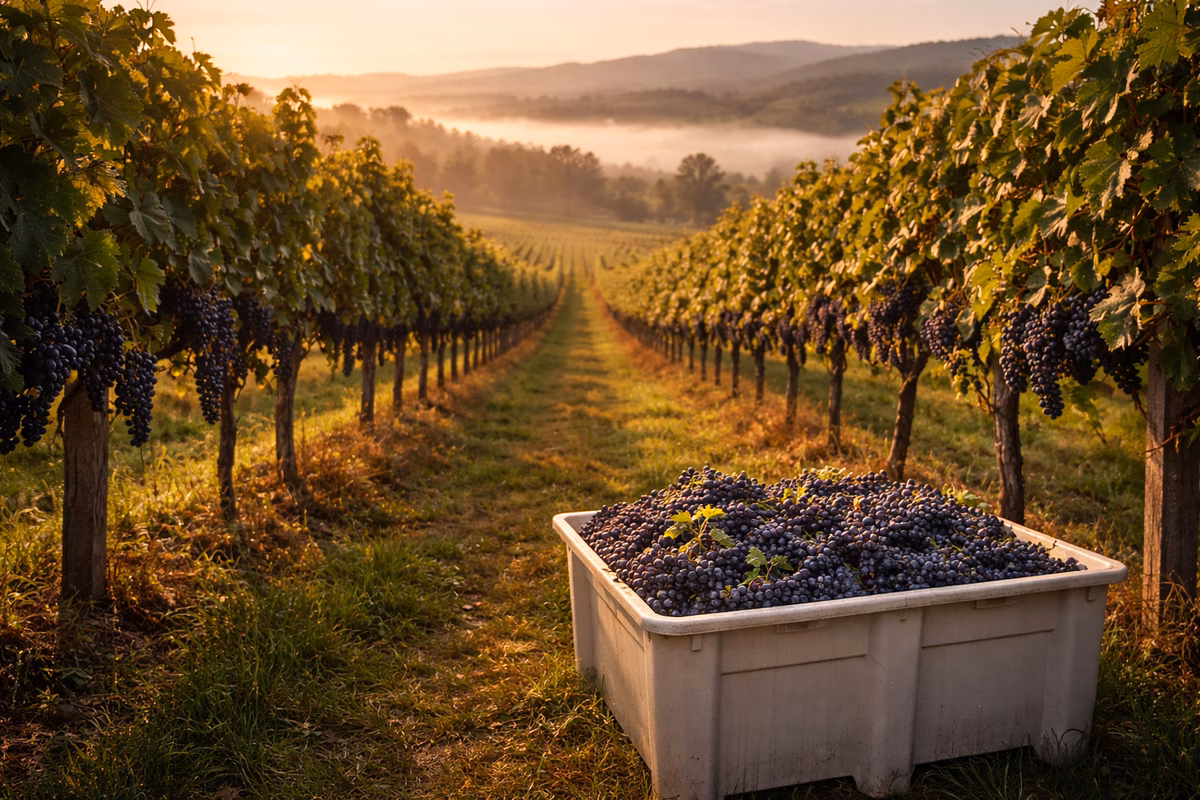 The Week We Picked Grapes (A Harvest Story)